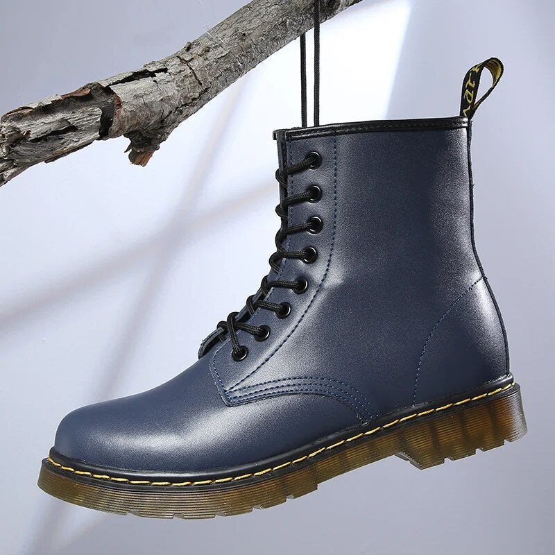 Stivali in pelle da uomo per l'inverno - Gust