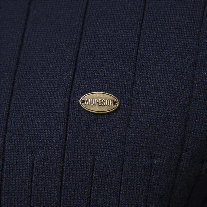 Nuovo maglione con zip autunnale da uomo - Aiopeson