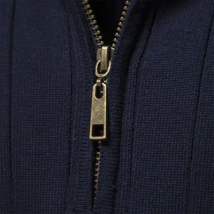 Nuovo maglione con zip autunnale da uomo - Aiopeson