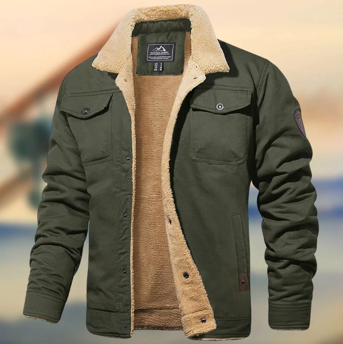 HUGO - die elegante und kuschelig warme jacke