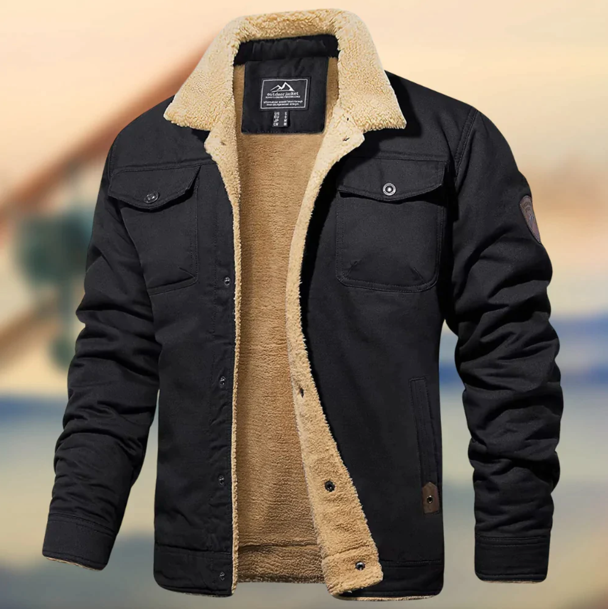 HUGO - die elegante und kuschelig warme jacke
