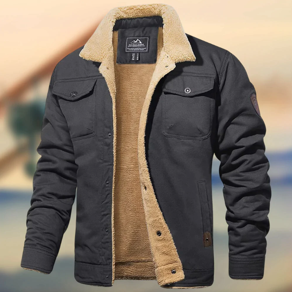 HUGO - die elegante und kuschelig warme jacke