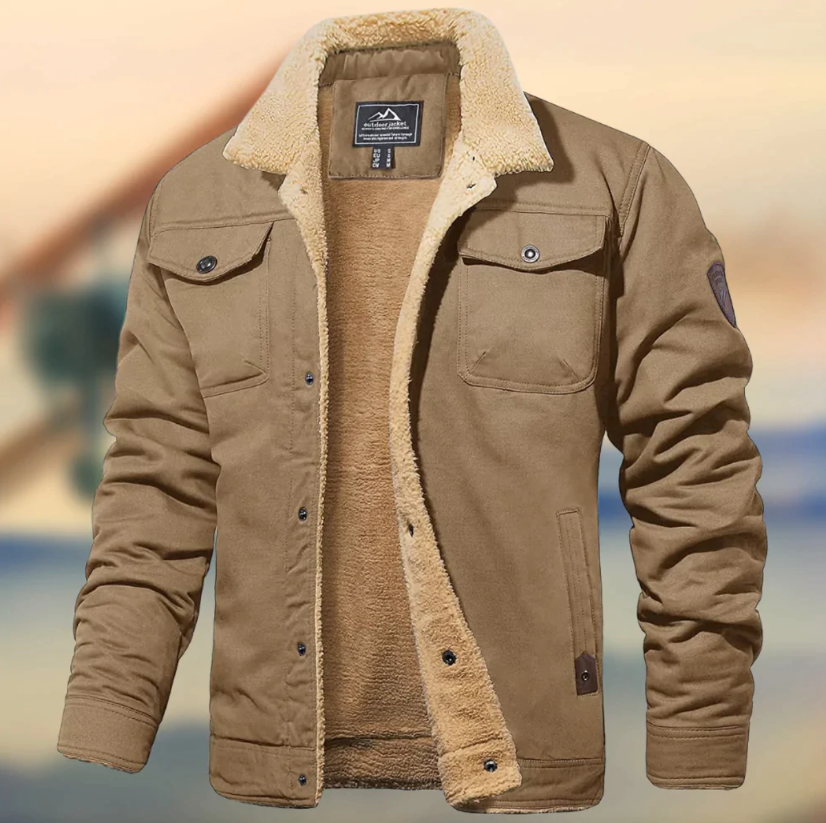 HUGO - die elegante und kuschelig warme jacke