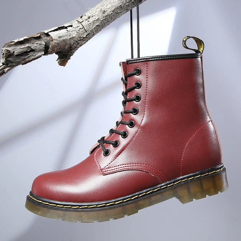 Stivali in pelle da uomo per l'inverno - Gust