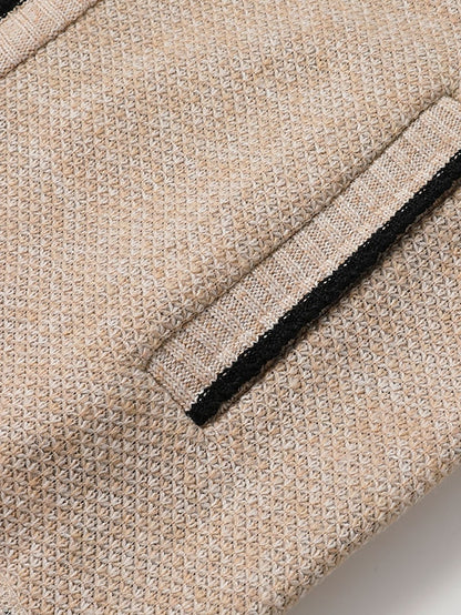 RALPH POLO - elegante maglione lavorato a maglia con cerniera per uomo (design italiano)